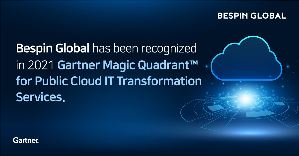 Bespin Global named a 2021 Gartner Magic Quadrant